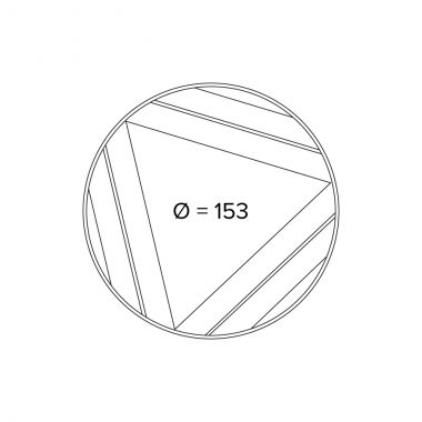 Купель круглая Blumenberg диаметр 153