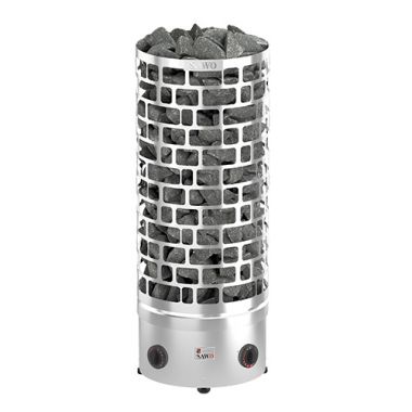 Каменка электрическая Sawo  ARIES TOWER ROUND ARI3-45NB