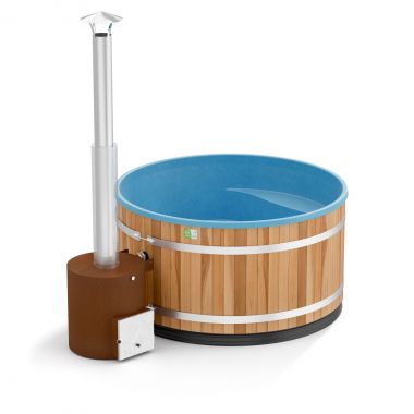 Уличная купель на дровах Kirami Comfort Family L TUBE кедр