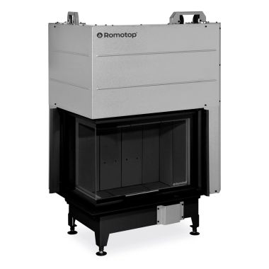 Топка каминная Romotop HEAT R/L 3G L 65.51.40.26 темная
