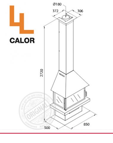 Камин LL Calor LL-15 A