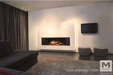 Каминная топка M-design Diamond+ 1300 H