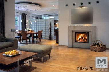 Каминная топка M-design Interra 78