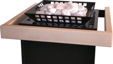 Электрокаменка печь Lang KUBO-INOX K38n