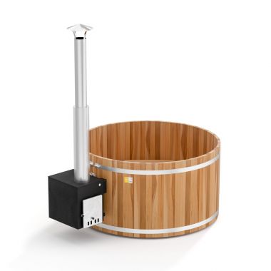 Уличная купель на дровах Kirami Premium Woody L