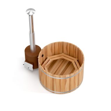 Уличная купель на дровах Kirami Premium Woody L