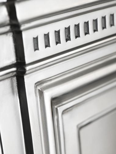 Чугунный каминный портал Stovax Georgian fully polished