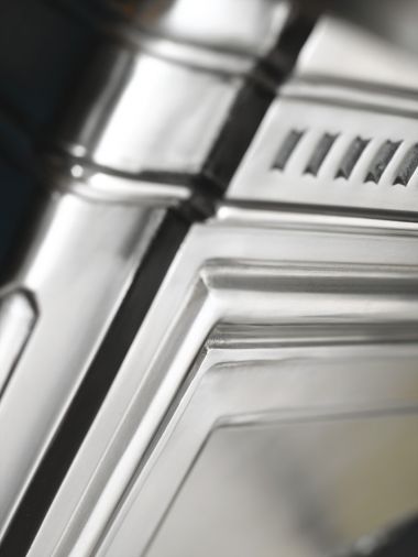 Чугунный каминный портал Stovax Georgian fully polished