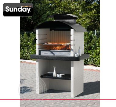 Печь барбекю Sunday Grill Calgary Crystal