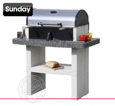 Печь барбекю Sunday Grill New Port Crystal
