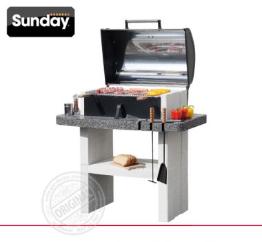 Печь барбекю Sunday Grill New Port Crystal