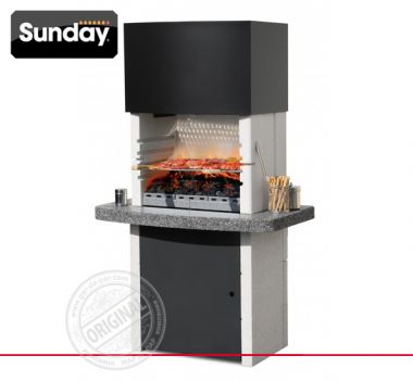 Печь барбекю Sunday Grill Vancouver Crystal