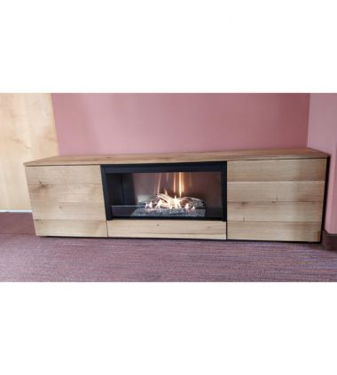 Биокамин Planika Pure Flame TV Box (Oak Veneer)