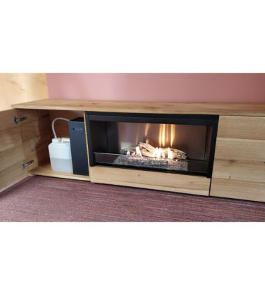 Биокамин Planika Pure Flame TV Box (Oak Veneer)