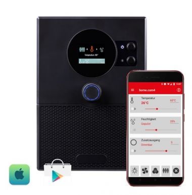 Пульт управления Sentiotec home.com4, черный / белый
