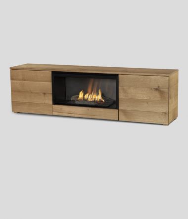 Биокамин Planika Pure Flame TV Box (Oak Veneer)