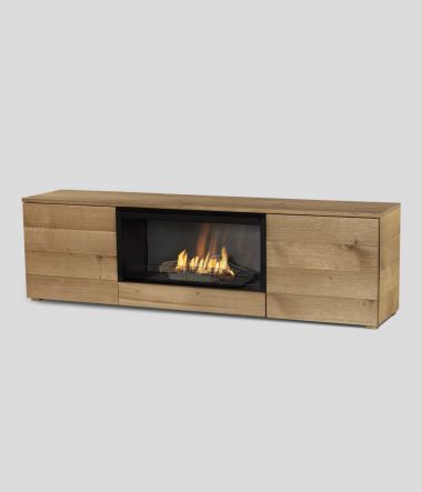 Биокамин Planika Pure Flame TV Box (Oak Veneer)