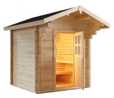 Сборная сауна Sentiotec Gartensauna Country