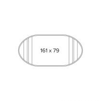 Купель овальная Blumenberg 161x79
