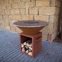 Дизайнерский мангал AHOS Box rust
