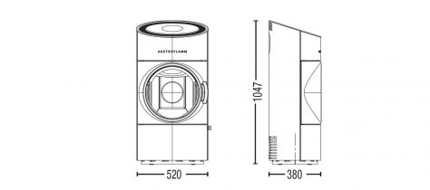 Каминная печь Austroflamm Clou Compact
