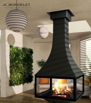 Камин Bordelet Julietta 985 Black line с базой