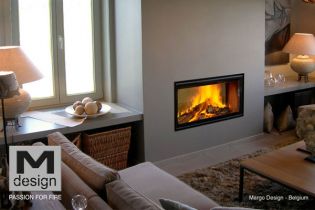 Каминная топка M-design Venus 850 Green+