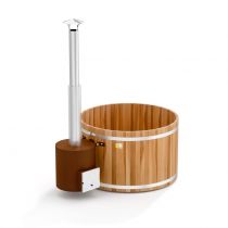 Уличная купель на дровах Kirami Premium Woody L