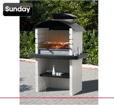Печь барбекю Sunday Grill Calgary Crystal