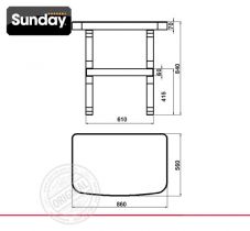 Печь барбекю Sunday Grill Rennes X2