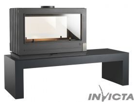 Печь-камин Invicta Aaron DF