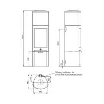 Печь-камин Jotul F 361 ADVANCE HT