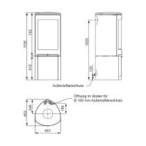 Печь-камин Jotul F 368 ADVANCE