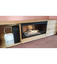 Биокамин Planika Pure Flame TV Box (Oak Veneer)