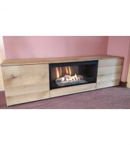 Биокамин Planika Pure Flame TV Box (Oak Veneer)