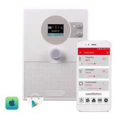 Пульт управления Sentiotec home.com4, черный / белый