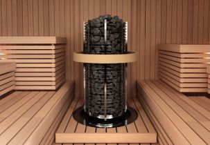 Каменка электрическая Sawo TOWER ROUND TH6-105N