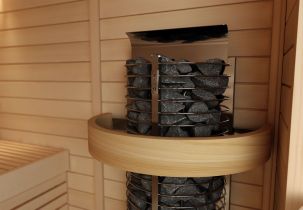Каменка электрическая Sawo TOWER WALL TH6-120NS-WL
